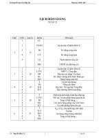 Bài soạn GA 5 TUẦN 21 CÓ KNS