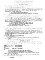 Bài giảng đề thi HSG lớp 9