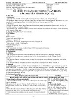 Bài giảng tiet 40 bang HTTH cac nguyen to hh (hoi giang vong truong lan 1)