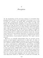 An Introduction to the Philosophy of Mind - Perception