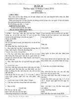 Bài soạn Giao an buoi 1 Lop 1 tuan 35