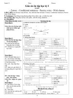 Gián án GIÁO ÁN ÔN TẬP THI + DỀ THI TUYỆT HAY