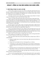 HƯỚNG DẪN SỬ DỤNG VIOLET