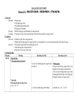 Ôn tập TN Phần Nguyê hàm - Tích Phân - Ứng dụng