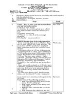 giao an tu chon TA 10