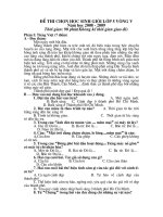 De thi chon hS gioi lop 5 - vong 5