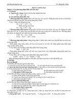 Lý thuyết - bài tập kim loại