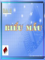 Bài 6_ Biểu mẫu