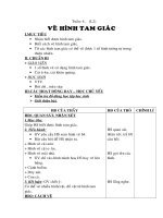 bài 4: vẽ tam giác