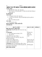 bài 3: vẽ màu lớp 1