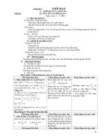 Giáo án chương IV