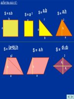 Bài 6: Diện tích đa giác