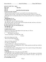 Tiết 40: Nói giảm nói tránh