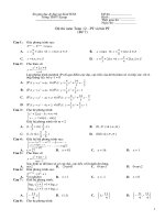 De Trac Nghiem 12 - de 7