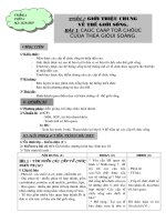 giáo án bài 1 & 2 -SH 10NC