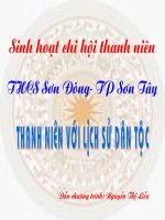 Ngoại khóa: Thanh niên với lịch sử dân tộc