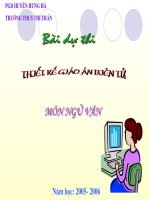 Hoạt động ngữ văn