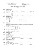 De Trac Nghiem 12 - de 3