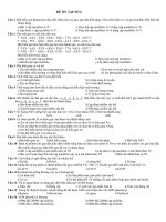 Đề ôn tập TN 12 - Đề 6