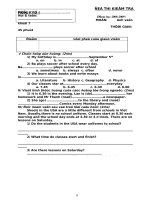 de thi hoc ki I