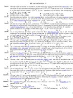 Đề ôn tập lớp 12