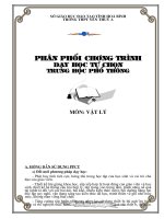 phan phoi chuong trinh vat ly co ca tu chon