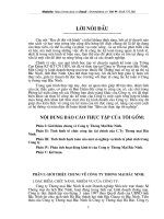 Tình hình tổ chức công tác tài chính của Công Ty Thương mại Bắc Ninh