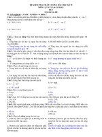 Đề Kiểm tra chất lượng đầu HKII_K.10.