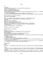 ĐỀ THI CAO ĐẲNG LÝ KHỐI A 2007 ( 6 mã đề + đáp án )