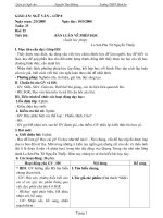 Giáo án: Bàn luận về phép học