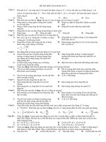 50 cau dao dong Lc thi thu