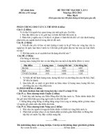 Đề thi thử đại học môn địa lý - đề 8