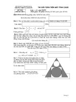 Đề thi giải toán trên máy tính Casio-Lam Sơn TH