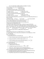 Cau hoi TN dao dong co va song