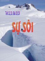 giáo án: sự sôi