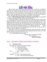Thiết kế hộp giảm tốc đồng trục bánh răng trụ răng thẳng