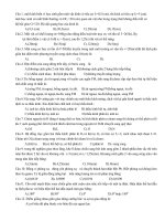 de luyen thi dai hoc