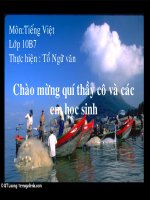 Ngôn ngữ nói và ngôn ngữ viết