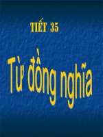 Từ đồng nghĩa