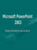 Bài giảng về cách làm powerpoint hay lắm