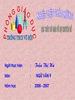 Tiết 99: Nghị luận về một hiện tượng đời sống