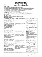 Giáo án Hình học 6: T1-30