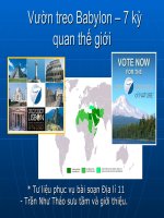 Giải thích thuật ngữ 7 kỳ quan thế giới