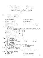 Trac nghiem Do thi @ Ham So - de 7