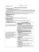 Tiết 69: Phương pháp thuyết minh