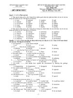 Đề thi ts vào thpt chuyên HY 06-07