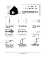 Nghệ thuật gấp giấy_Con Chó trong nhà