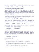 trắc nghiệm vô cơ 2