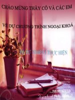 NGOẠI KHOÁ-CASO