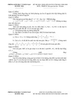 Đề thi toán tổng hợp lớp 9